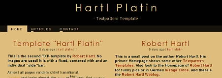 TXP Template Hartl Platin